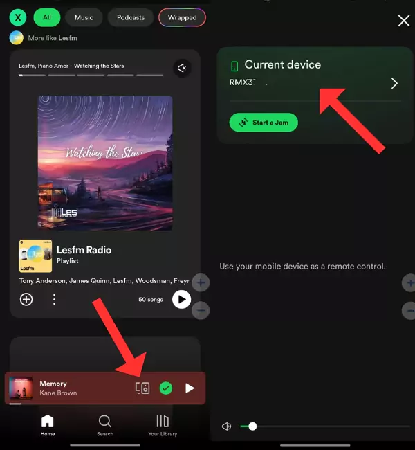 Steps guide to Confirm Spotify Group Session Status